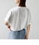 【SHIPS別注】81BRANCA:ロゴ 5分袖 TEE