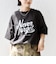 【SHIPS別注】81BRANCA:ロゴ 5分袖 TEE