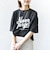 【SHIPS別注】81BRANCA:ロゴ 5分袖 TEE