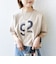 【SHIPS別注】81BRANCA:ロゴ 5分袖 TEE