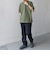 SHIPS any:〈洗濯機可能〉リネンライク セミワイド パンツ(セットアップ対応) 25SS◇