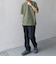 SHIPS any:〈洗濯機可能〉リネンライク セミワイド パンツ(セットアップ対応) 25SS◇