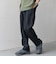SHIPS any:〈洗濯機可能〉リネンライク セミワイド パンツ(セットアップ対応) 25SS◇