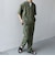 SHIPS any:〈洗濯機可能〉リネンライク セミワイド パンツ(セットアップ対応) 25SS◇
