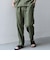 SHIPS any:〈洗濯機可能〉リネンライク セミワイド パンツ(セットアップ対応) 25SS◇