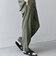 SHIPS any:〈洗濯機可能〉リネンライク セミワイド パンツ(セットアップ対応) 25SS◇