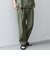 SHIPS any:〈洗濯機可能〉リネンライク セミワイド パンツ(セットアップ対応) 25SS◇