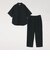SHIPS any:〈洗濯機可能〉リネンライク セミワイド パンツ(セットアップ対応) 25SS◇