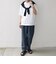 SHIPS any:〈洗濯機可能〉リネンライク セミワイド パンツ(セットアップ対応) 25SS◇