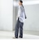 SHIPS Primary Navy Label:コットン タイプライター ビッグ シャツ