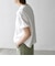 【WEB限定/SHIPS any別注】THE KNiTS:〈洗濯機可能〉ラウンドヘム プリント ショート TEE