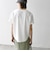 【WEB限定/SHIPS any別注】THE KNiTS:〈洗濯機可能〉ラウンドヘム プリント ショート TEE