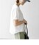 【WEB限定/SHIPS any別注】THE KNiTS:〈洗濯機可能〉ラウンドヘム プリント ショート TEE