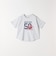 【WEB限定/SHIPS any別注】THE KNiTS:〈洗濯機可能〉ラウンドヘム プリント ショート TEE