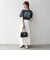 【WEB限定/SHIPS any別注】THE KNiTS:〈洗濯機可能〉ラウンドヘム プリント ショート TEE