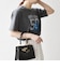 【WEB限定/SHIPS any別注】THE KNiTS:〈洗濯機可能〉ラウンドヘム プリント ショート TEE