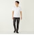 SHIPS Colors:〈接触冷感〉シルケット コットン Vネック TEE◇