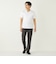 SHIPS Colors:〈接触冷感〉シルケット コットン Vネック TEE◇