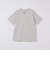 SHIPS Colors:〈接触冷感〉シルケット コットン Vネック TEE◇