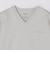 SHIPS Colors:〈接触冷感〉シルケット コットン Vネック TEE◇