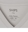 SHIPS Colors:〈接触冷感〉シルケット コットン Vネック TEE◇