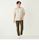SHIPS Colors:〈接触冷感〉シルケット コットン Vネック TEE◇