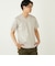 SHIPS Colors:〈接触冷感〉シルケット コットン Vネック TEE◇