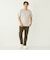 SHIPS Colors:〈接触冷感〉シルケット コットン Vネック TEE◇