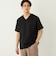SHIPS Colors:〈接触冷感〉シルケット コットン Vネック TEE◇