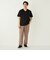SHIPS Colors:〈接触冷感〉シルケット コットン Vネック TEE◇