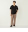 SHIPS Colors:〈接触冷感〉シルケット コットン Vネック TEE◇