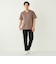 SHIPS Colors:〈接触冷感〉シルケット コットン Vネック TEE◇