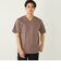 SHIPS Colors:〈接触冷感〉シルケット コットン Vネック TEE◇