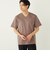 SHIPS Colors:〈接触冷感〉シルケット コットン Vネック TEE◇