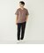 SHIPS Colors:〈接触冷感〉シルケット コットン Vネック TEE◇