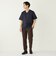 SHIPS Colors:〈接触冷感〉シルケット コットン Vネック TEE◇