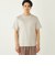 SHIPS Colors:〈接触冷感〉シルケット コットン クルーネック TEE◇