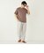 SHIPS Colors:〈接触冷感〉シルケット コットン クルーネック TEE◇