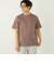 SHIPS Colors:〈接触冷感〉シルケット コットン クルーネック TEE◇