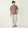 SHIPS Colors:〈接触冷感〉シルケット コットン クルーネック TEE◇