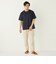 SHIPS Colors:〈接触冷感〉シルケット コットン クルーネック TEE◇