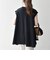 〈接触冷感/汗染み防止加工/洗濯機可能〉Aライン フレンチスリーブ TEE