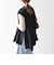 〈接触冷感/汗染み防止加工/洗濯機可能〉Aライン フレンチスリーブ TEE
