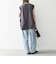 〈接触冷感/汗染み防止加工/洗濯機可能〉Aライン フレンチスリーブ TEE