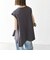 〈接触冷感/汗染み防止加工/洗濯機可能〉Aライン フレンチスリーブ TEE