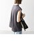 〈接触冷感/汗染み防止加工/洗濯機可能〉Aライン フレンチスリーブ TEE