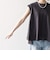 〈接触冷感/汗染み防止加工/洗濯機可能〉Aライン フレンチスリーブ TEE