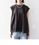 〈接触冷感/汗染み防止加工/洗濯機可能〉Aライン フレンチスリーブ TEE