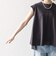 〈接触冷感/汗染み防止加工/洗濯機可能〉Aライン フレンチスリーブ TEE