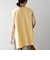 〈接触冷感/汗染み防止加工/洗濯機可能〉Aライン フレンチスリーブ TEE